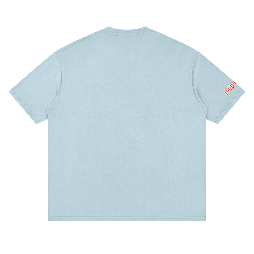 Indi urbani Streetwear Loose Drop Shoulder T-Shirt