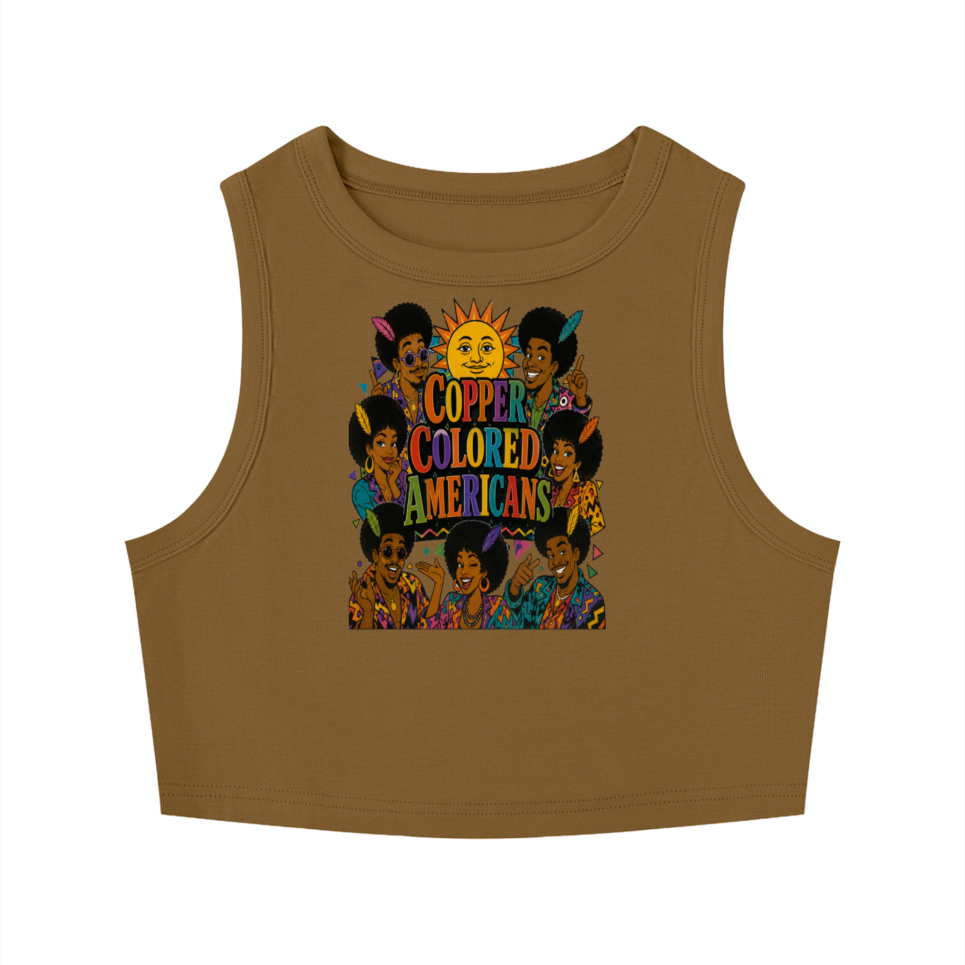 Women's Tight Crewneck Crop Tank Top