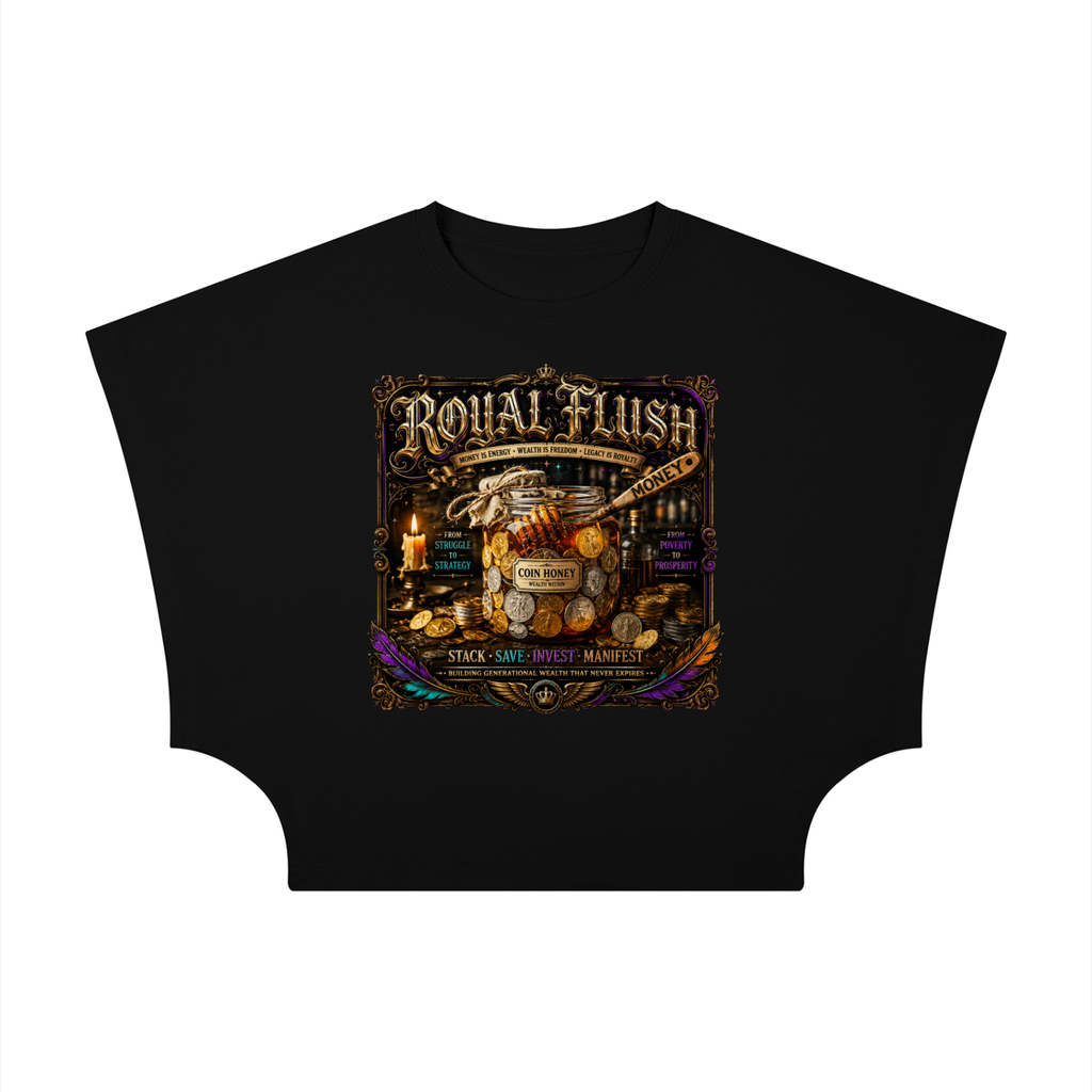 Women's Cropped Dolman T-Shirt