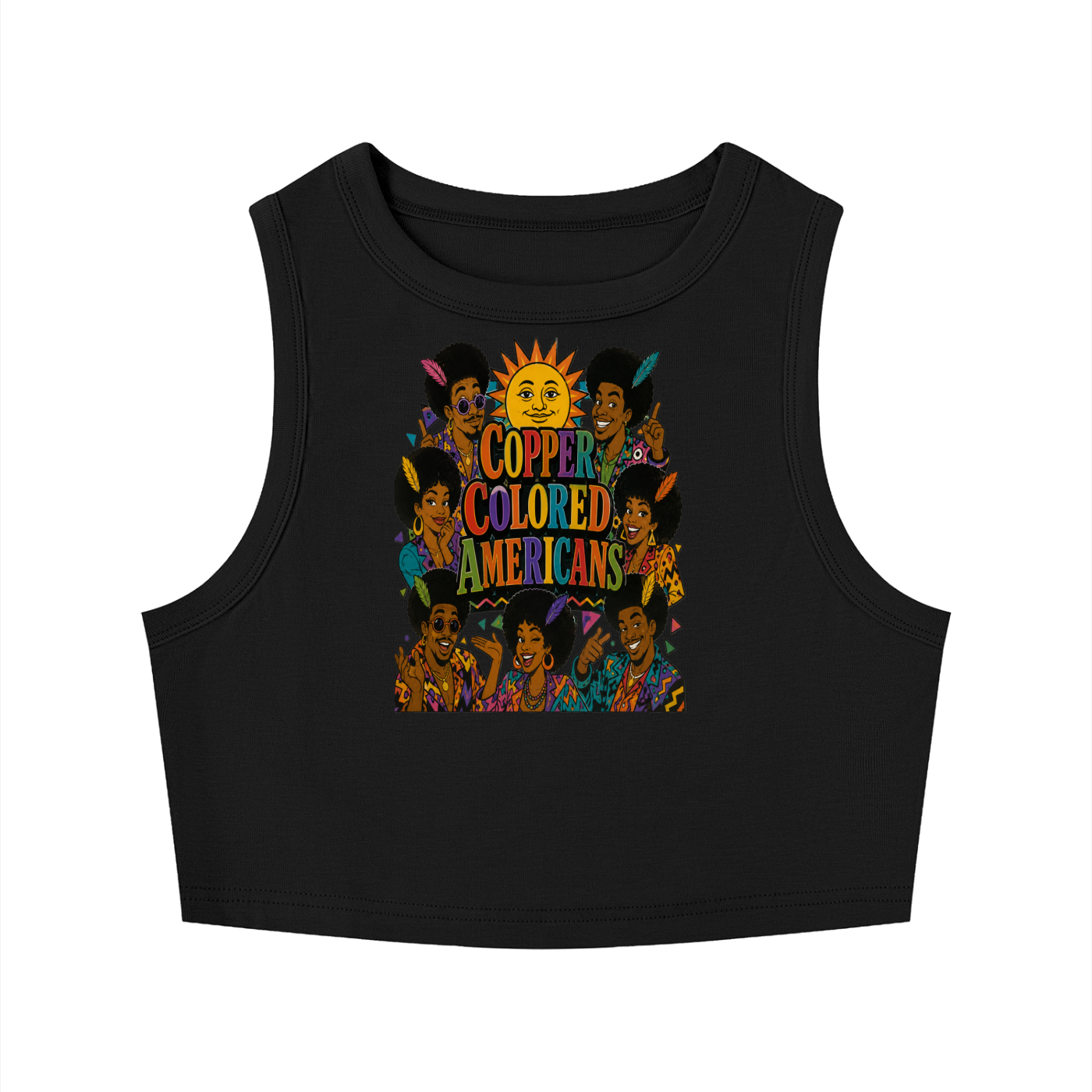 Women's Tight Crewneck Crop Tank Top