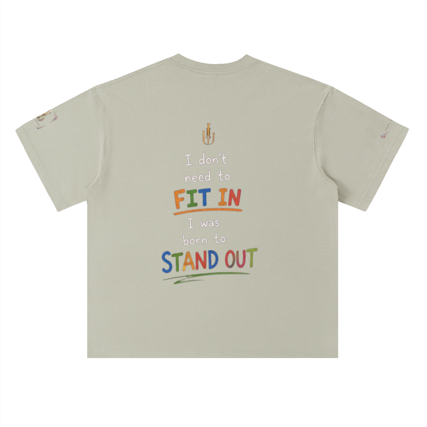Heavyweight Drop Shoulder Cotton T-Shirt