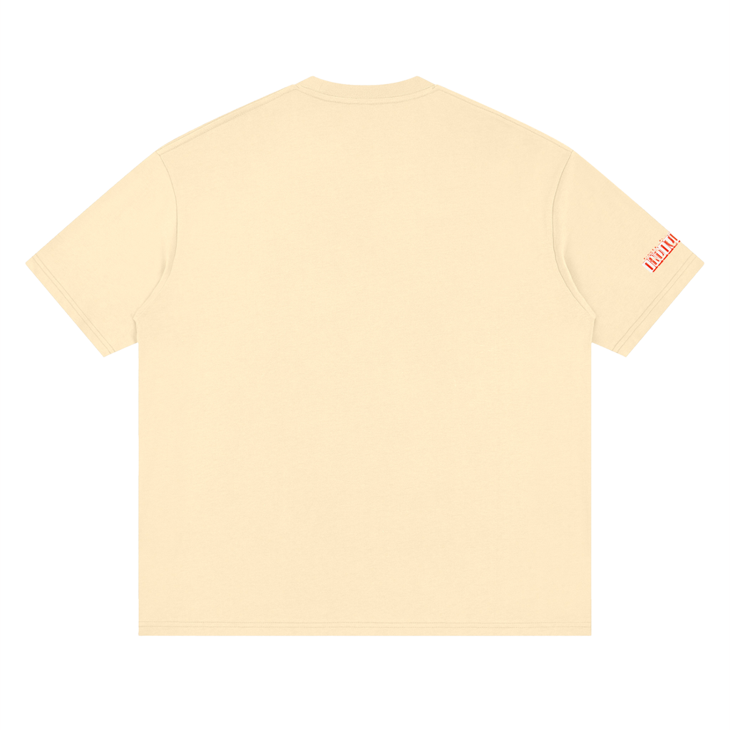 Indi urbani Streetwear Loose Drop Shoulder T-Shirt