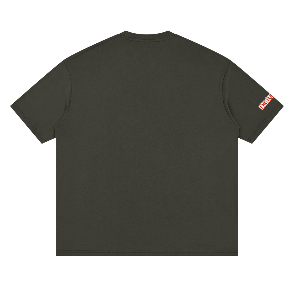 Indi urbani Streetwear Loose Drop Shoulder T-Shirt