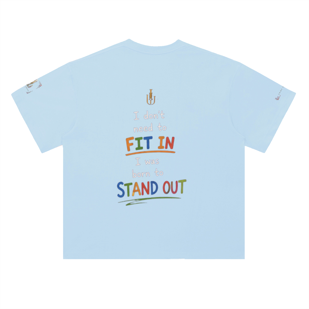 Heavyweight Drop Shoulder Cotton T-Shirt