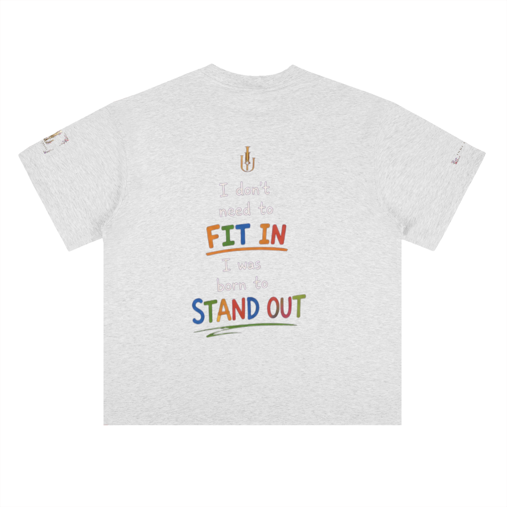 Heavyweight Drop Shoulder Cotton T-Shirt