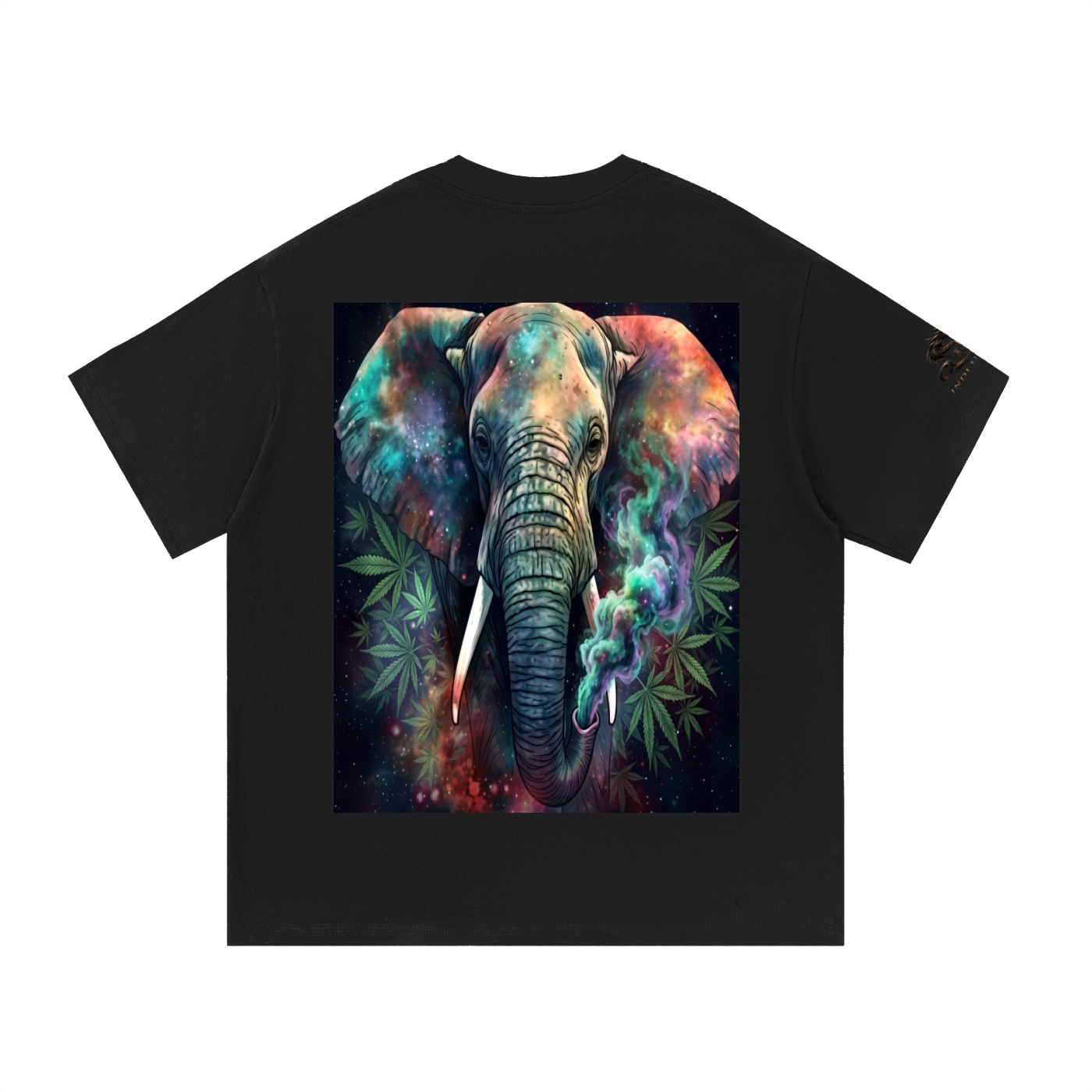 Indi Urbani Smokey Elephant T-Shirt
