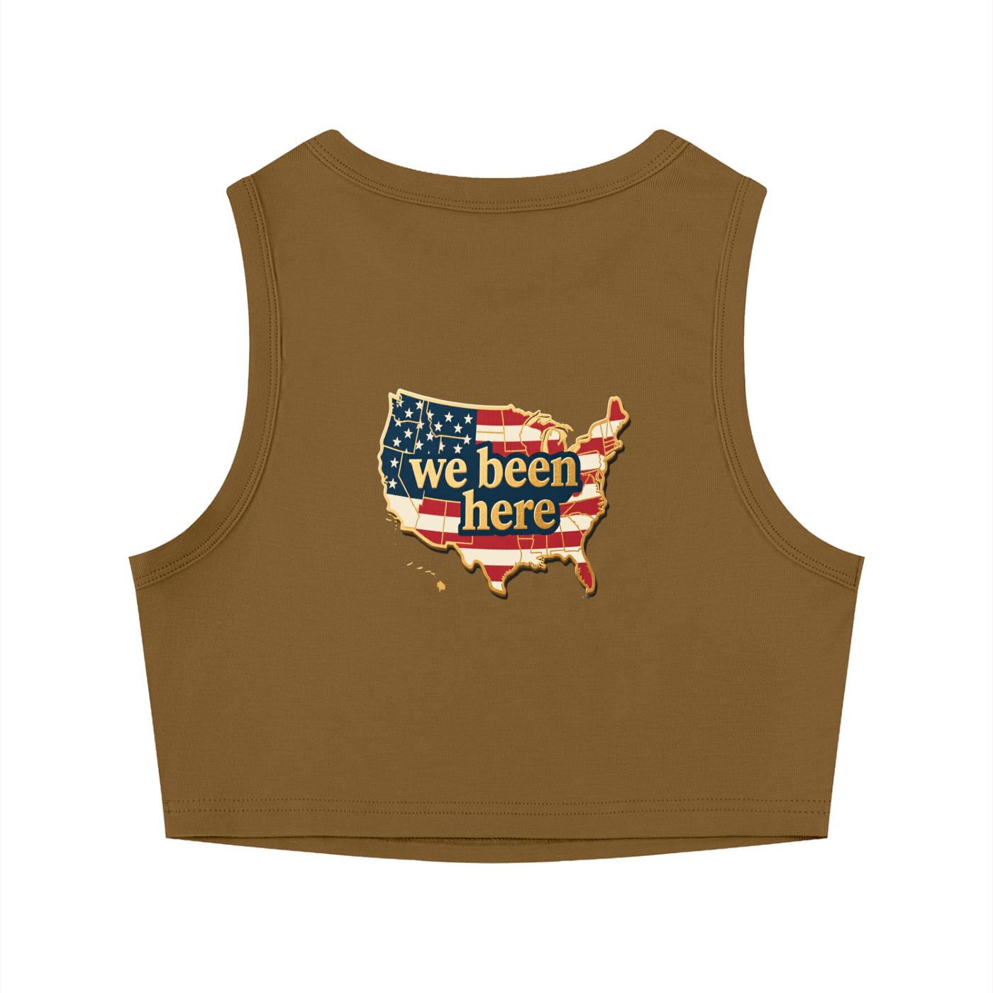 Women's Tight Crewneck Crop Tank Top