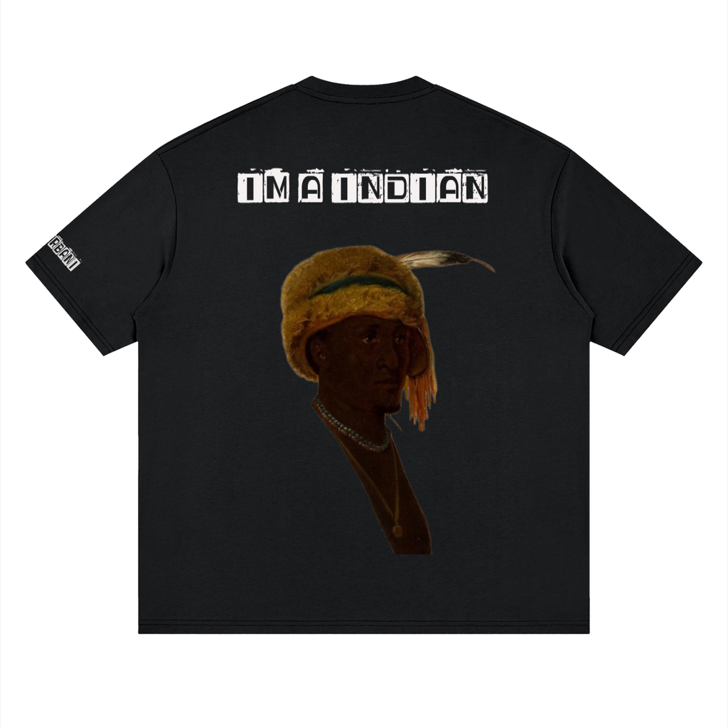 Im not black Streetwear Loose Drop Shoulder T-Shirt
