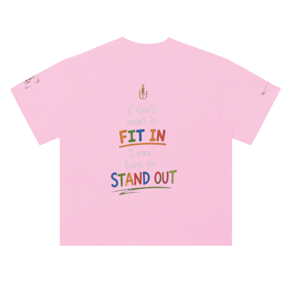 Heavyweight Drop Shoulder Cotton T-Shirt