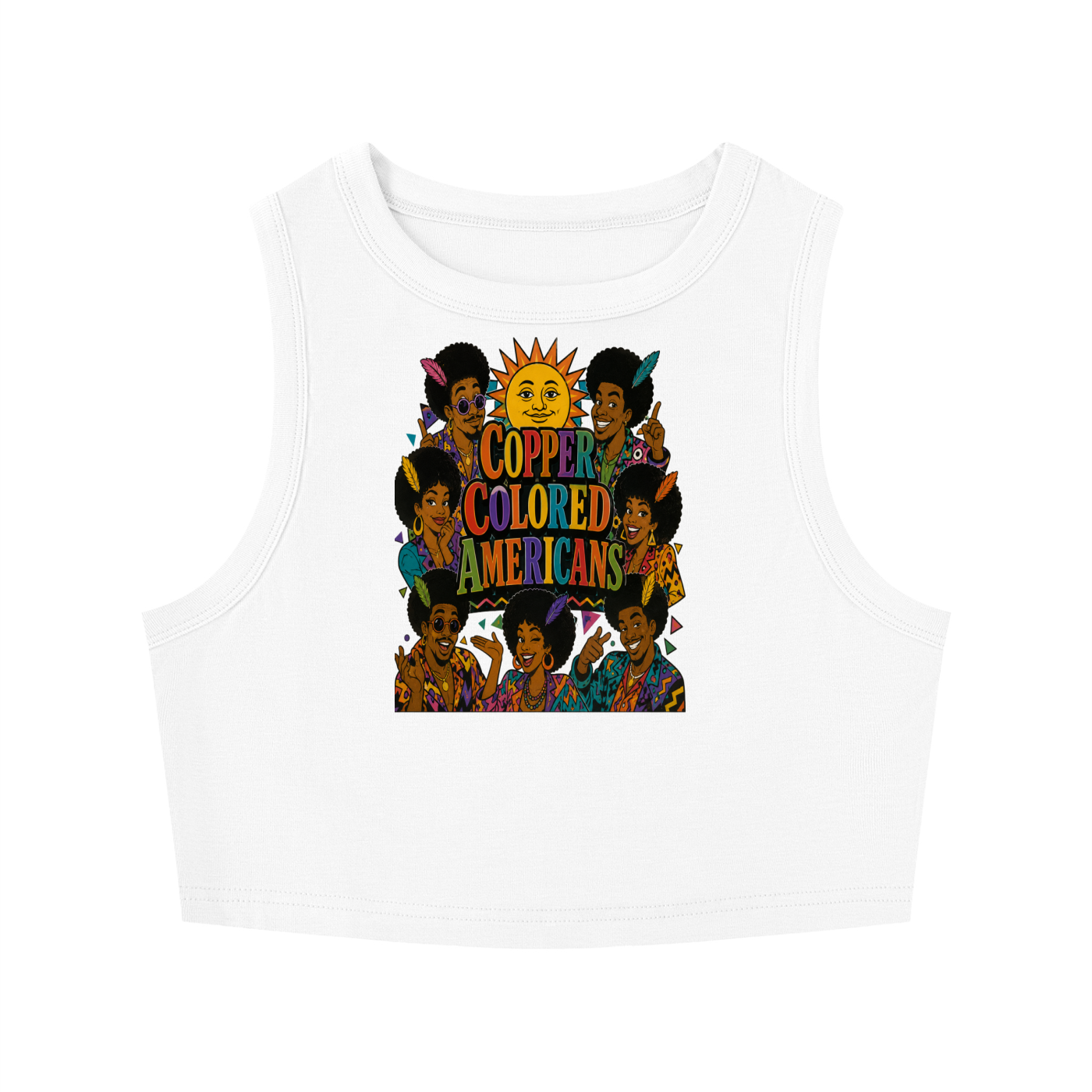 Women's Tight Crewneck Crop Tank Top