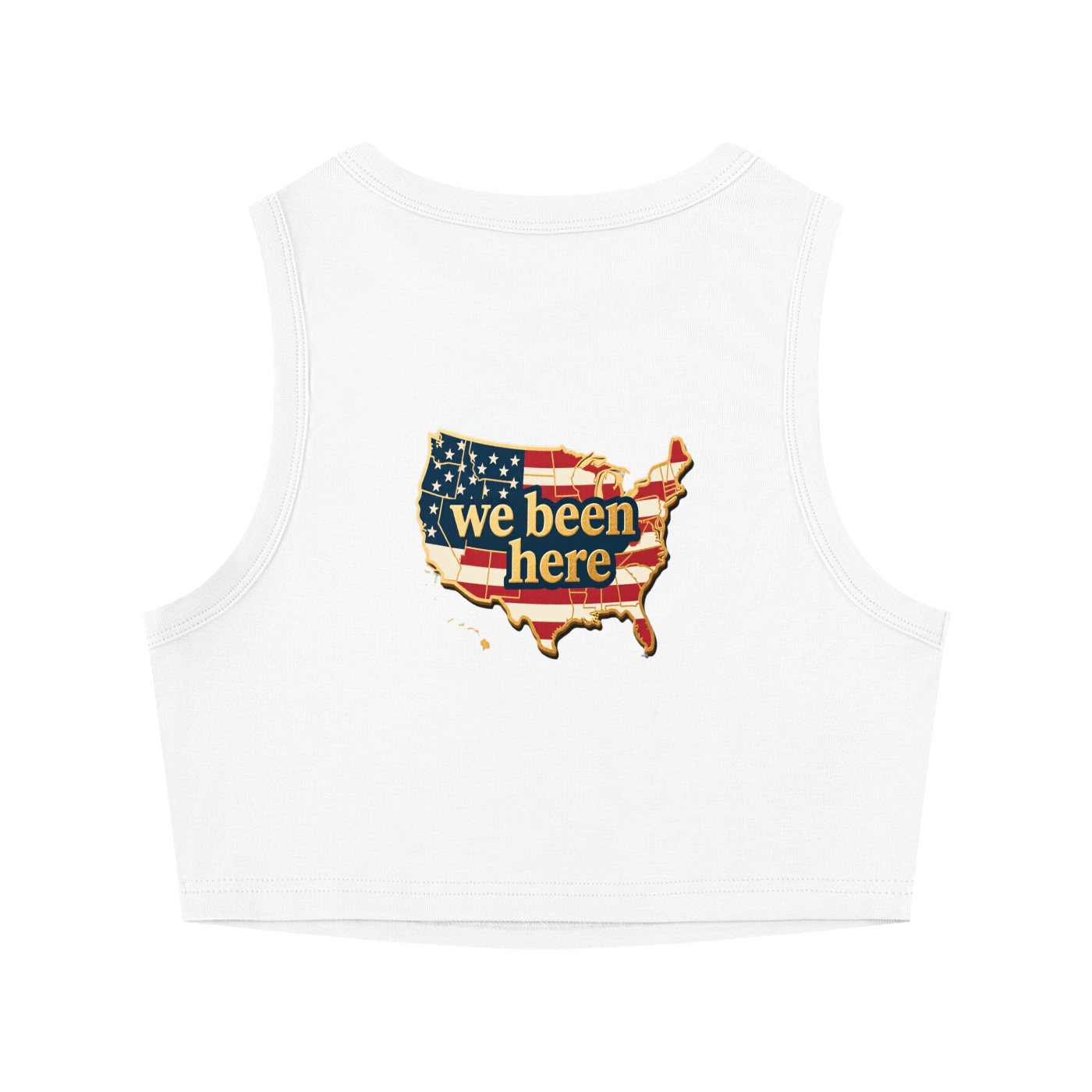 Women's Tight Crewneck Crop Tank Top