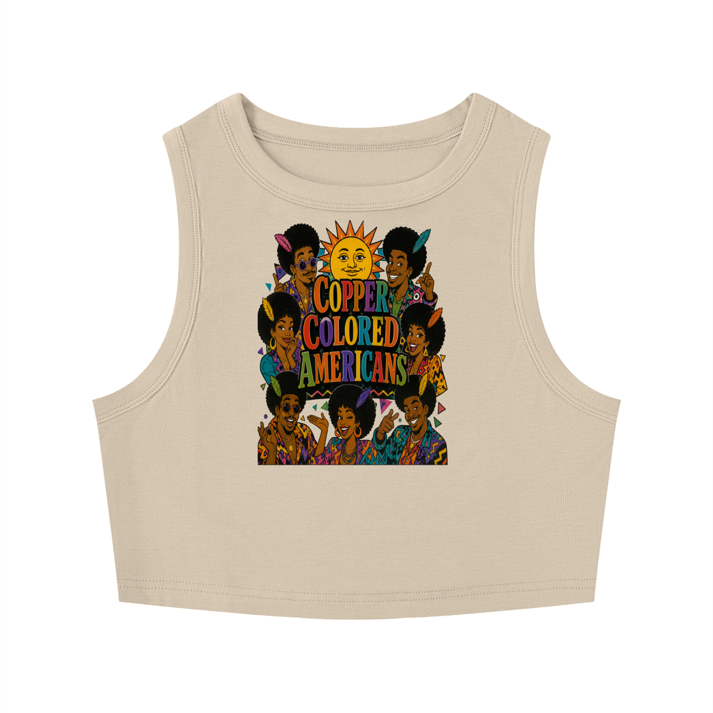 Women's Tight Crewneck Crop Tank Top